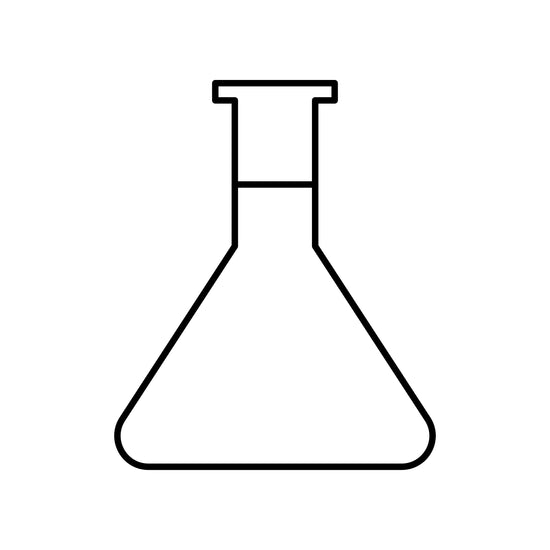 3rd party tested logo on a white background.