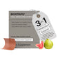 BIOSTRIPS oral dissolving strips packaging with a guava flavor tag on a white background