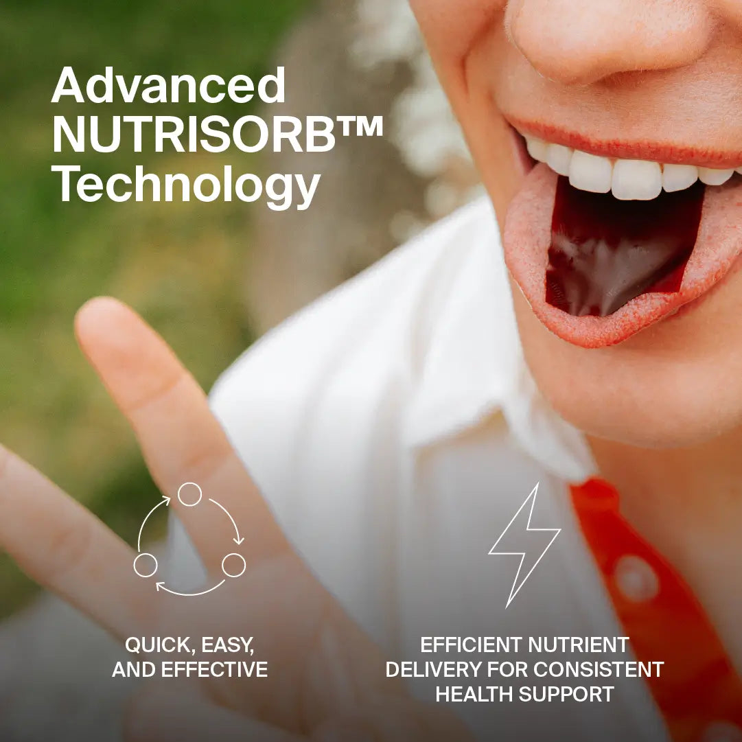 Biostrips immune support and clean energy made with advanced nutrisorb technology
